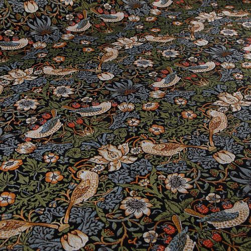 Гобелен У. Моррис Земляничный вор 22-02-15835 зеленый