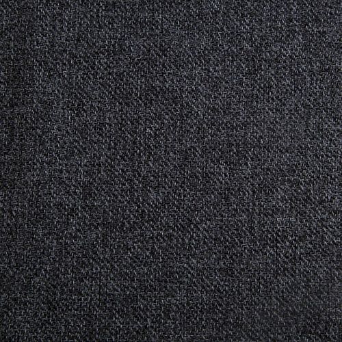Ткань мебельная рогожка 22-02-14484 черно-серый меланж