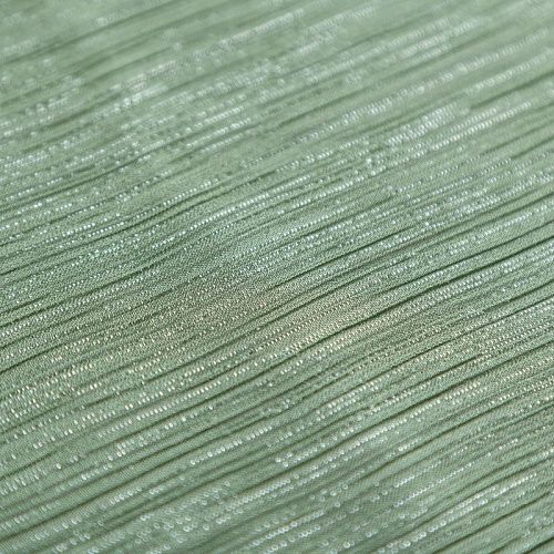 Шифон-жатка с люрексом 068-07217 зеленая спаржа однотонный
