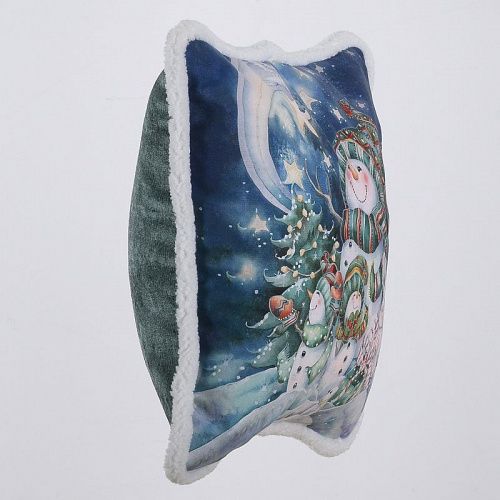 Наволочка принт декоративная на молнии 48х48 см 521928 